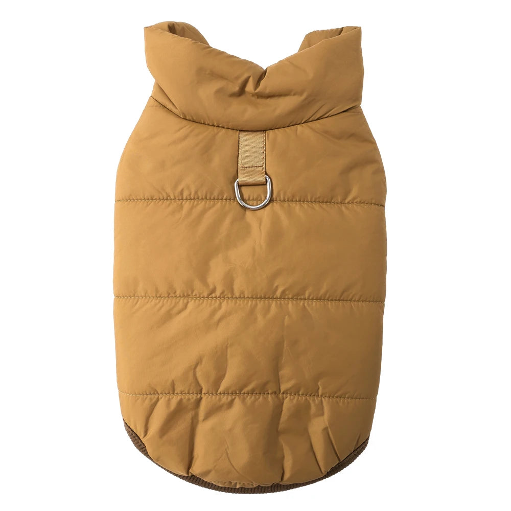 Waterproof Fleece Dog Jumpsuit – Hooded & Lined | PuppyPaw™