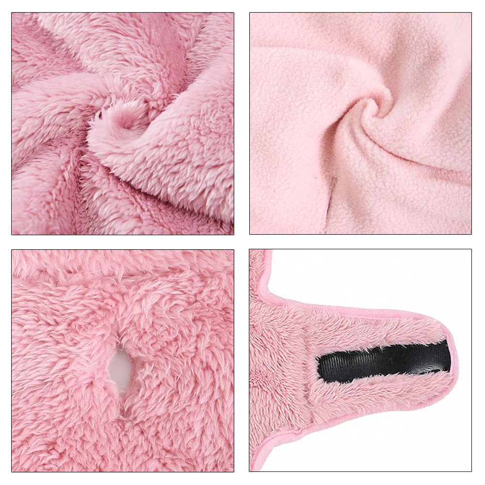 Reversible Fleece Cat Jacket – High Neck | PuppyPaw™