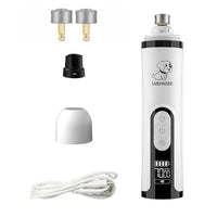 Pet Nail Grinder – USB Rechargeable LED Clipper | PuppyPaw™
