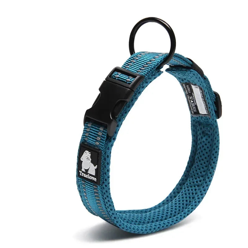 Reflective Dog Collar – Soft Mesh Padded | PuppyPaw™