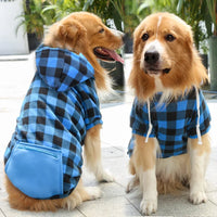 Reversible Plaid Dog Coat – Double-Sided Fleece | PuppyPaw™