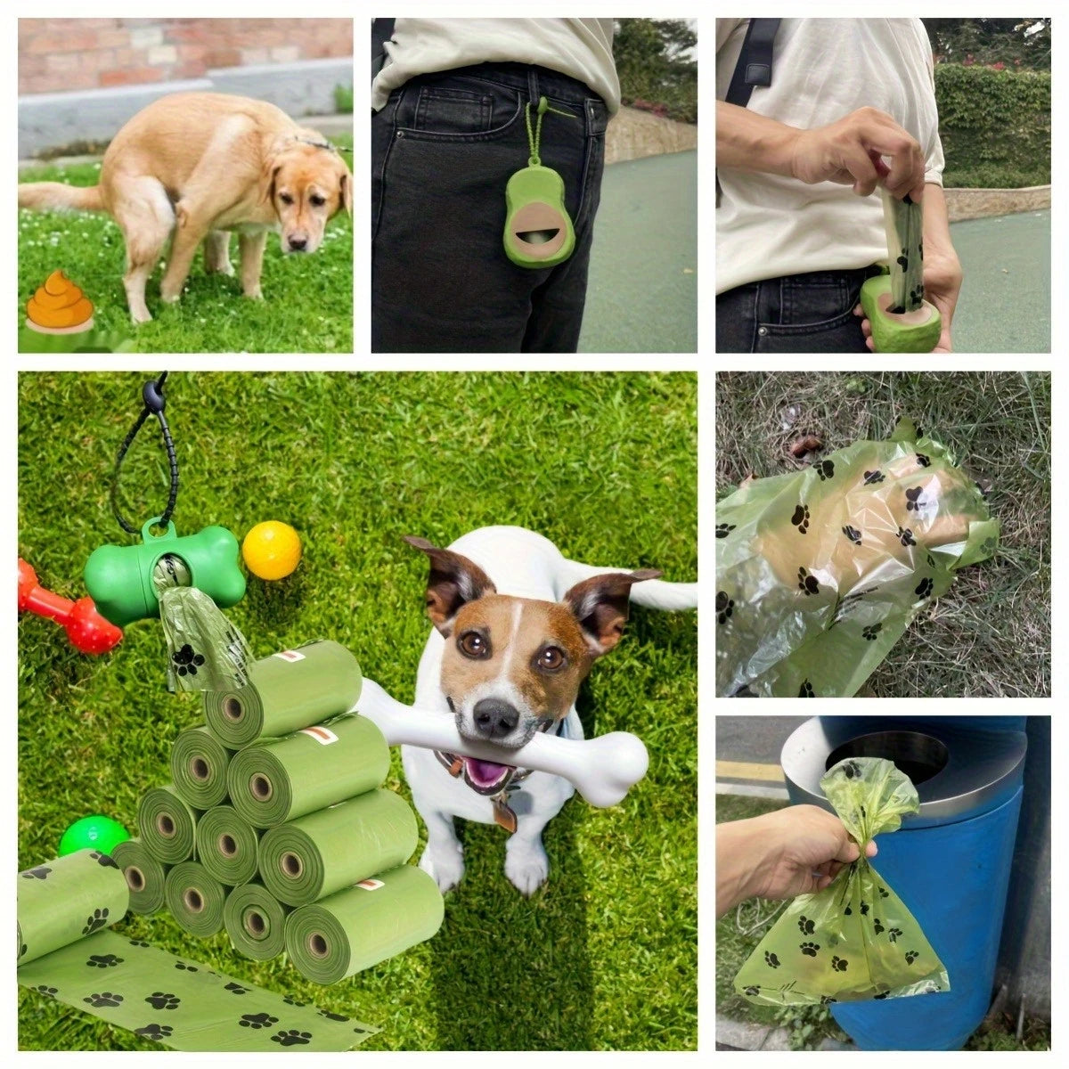 Biodegradable Dog Poop Bags – Eco-Friendly Multi-Pack | PuppyPaw™