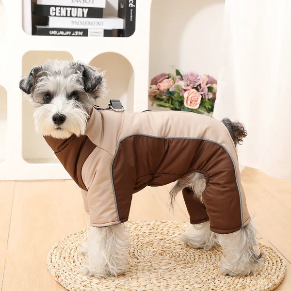 Reflective Dog Jumpsuit – Camo Winter Coat | PuppyPaw™