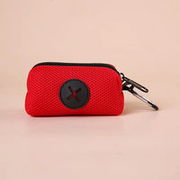 Canvas Dog Poop Bag Dispenser – Carabiner Clip | PuppyPaw™
