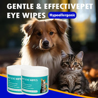 Pet Eye Cleaning Wipes – Tear Stain Removal Pads | PuppyPaw™