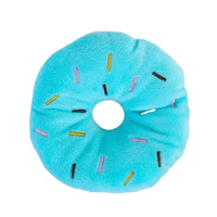Plush Donut Dog Toy – Soft Squeaky Comfort | PuppyPaw™