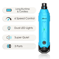 Pet Nail Grinder – 6-Speed Quiet Rechargeable | PuppyPaw™