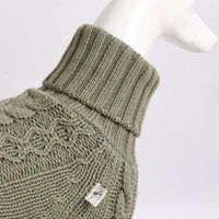 Dog Turtleneck Sweater – Warm Knit for Whippets | PuppyPaw™