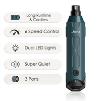 Pet Nail Grinder – 6-Speed Quiet Rechargeable | PuppyPaw™