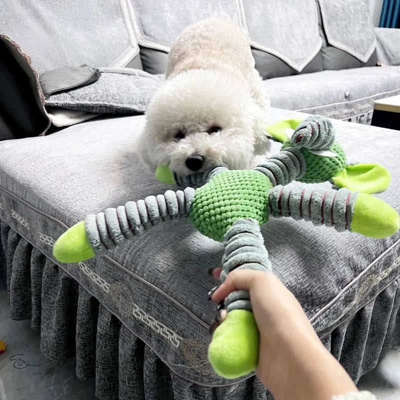 Indestructible Squeaky Dog Toy – Animal Shape | PuppyPaw™