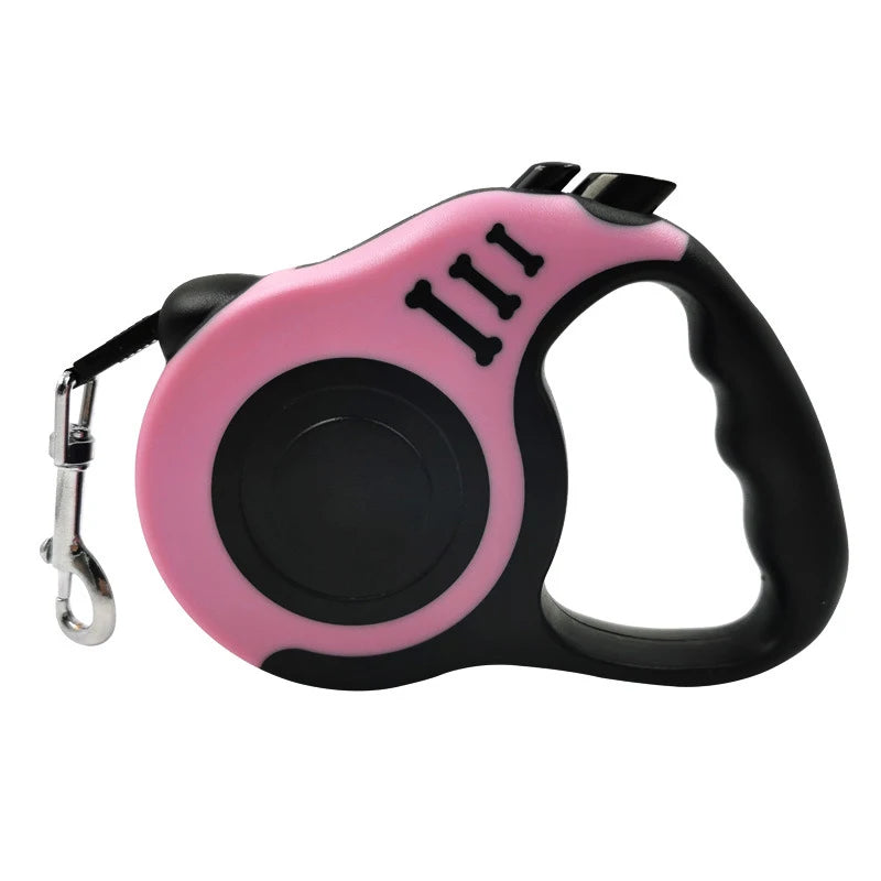 Retractable Nylon Dog & Cat Leash – 3M & 5M | PuppyPaw™