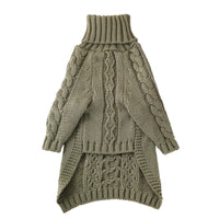 Dog Turtleneck Sweater – Warm Knit for Whippets | PuppyPaw™