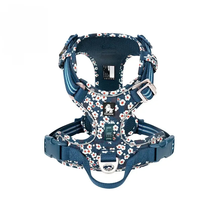 No-Pull Reflective Dog Harness – Back Handle | PuppyPaw™