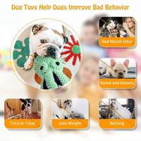 Octopus Plush Dog Toy – Squeaky 6-Leg Chew | PuppyPaw™