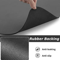 Absorbent Pet Feeding Mat – Quick Dry Non-Slip | PuppyPaw™