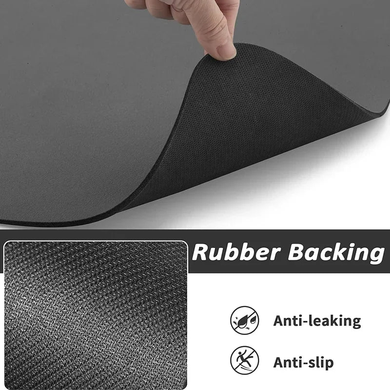 Absorbent Pet Feeding Mat – Quick Dry Non-Slip | PuppyPaw™