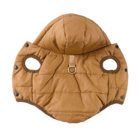 Waterproof Fleece Dog Coat – Hooded & Lined | PuppyPaw™