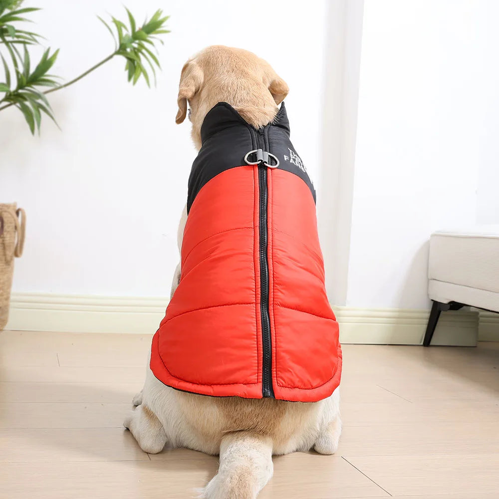 Windproof Waterproof Dog Jacket – Reflective | PuppyPaw™