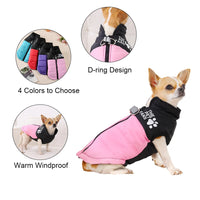 Windproof Waterproof Dog Jacket – Reflective | PuppyPaw™