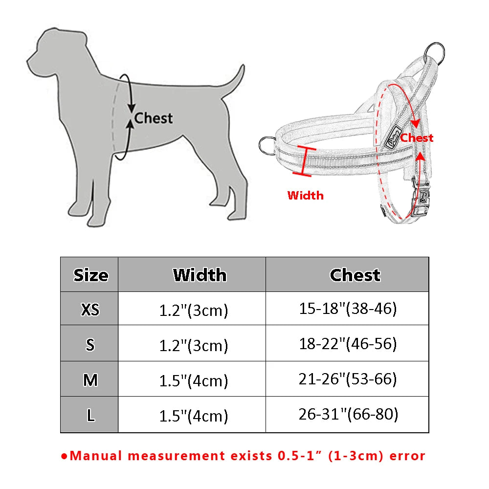 Padded Dog Harness Vest – Reflective Winter Warm | PuppyPaw™