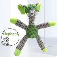 Indestructible Squeaky Dog Toy – Animal Shape | PuppyPaw™
