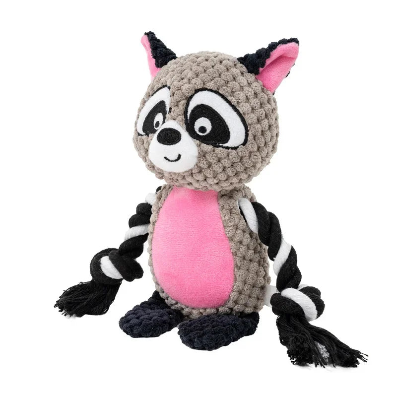Small Dog Squeaky Plush Toy – Bite Resistant | PuppyPaw™