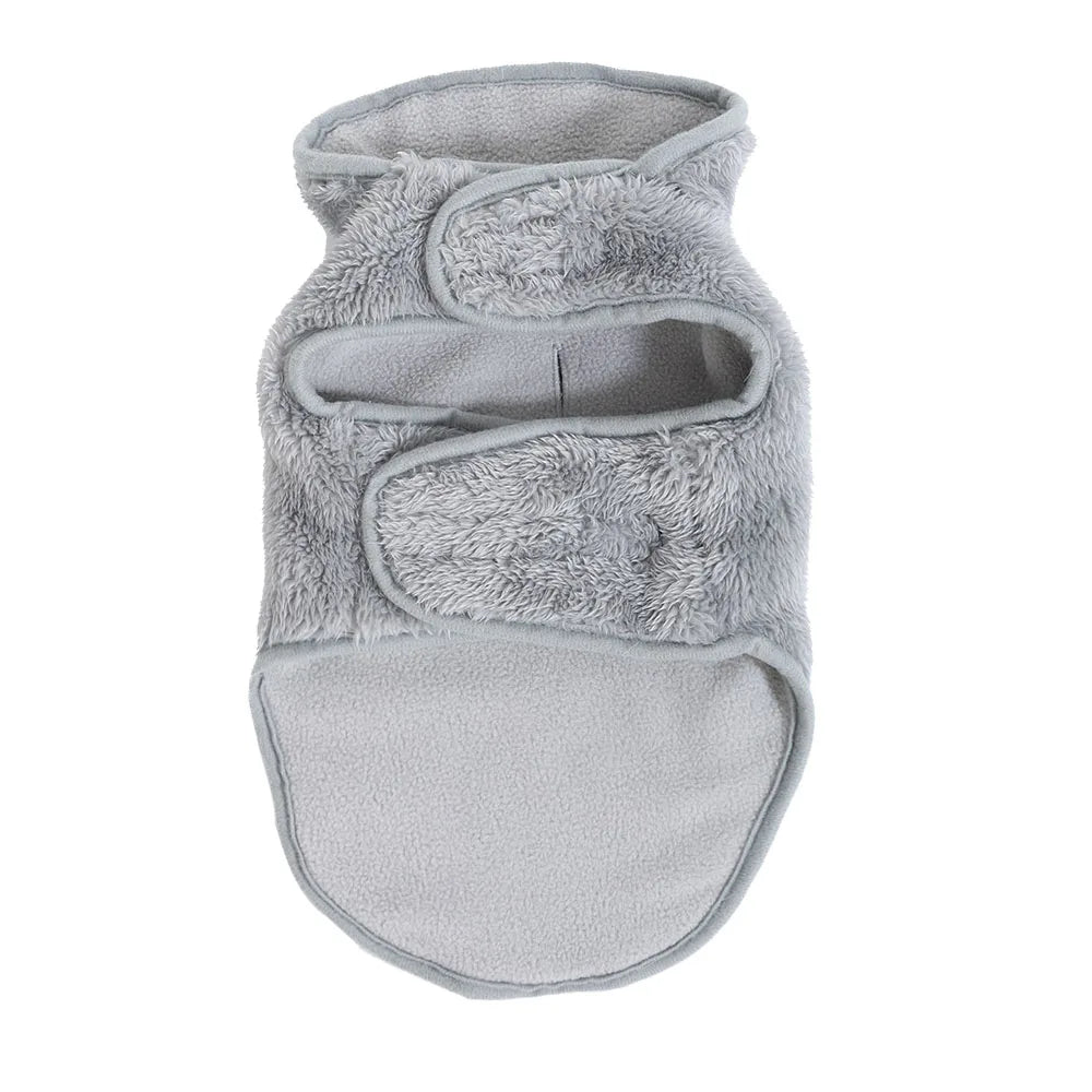 Reversible Fleece Cat Jacket – High Neck | PuppyPaw™