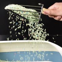 Stainless Steel Cat Litter Scoop – 2-in-1 Mesh | PuppyPaw™