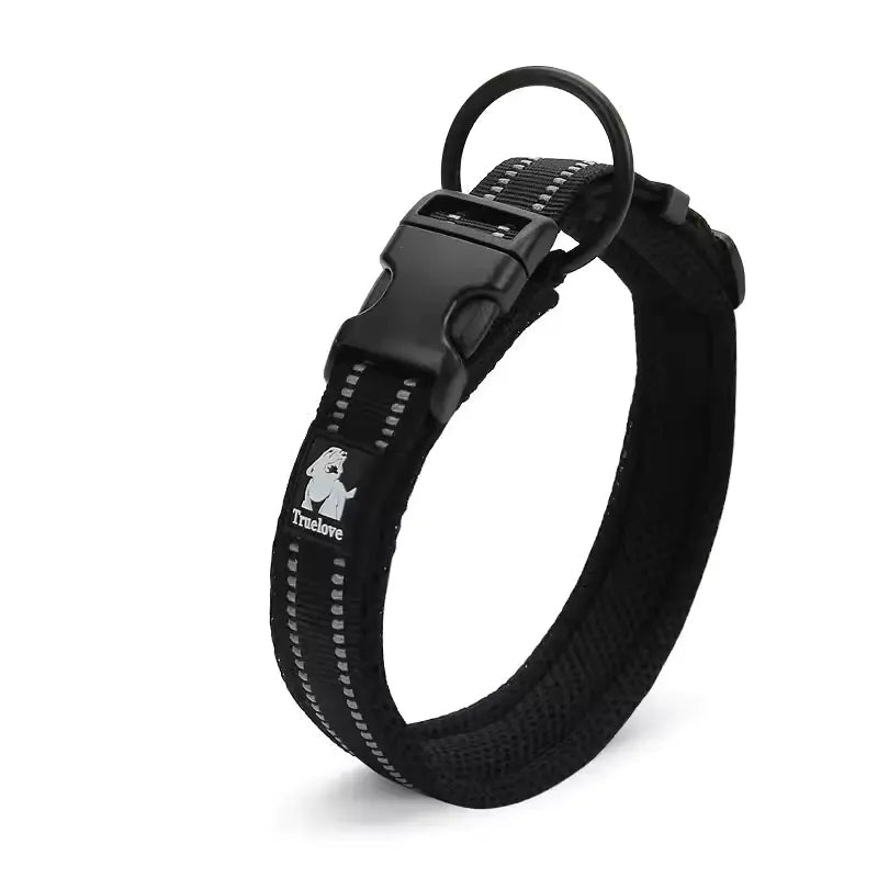 Reflective Dog Collar – Soft Mesh Padded | PuppyPaw™