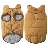 Waterproof Fleece Dog Jumpsuit – Hooded & Lined | PuppyPaw™