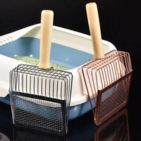 Stainless Steel Cat Litter Scoop – 2-in-1 Mesh | PuppyPaw™
