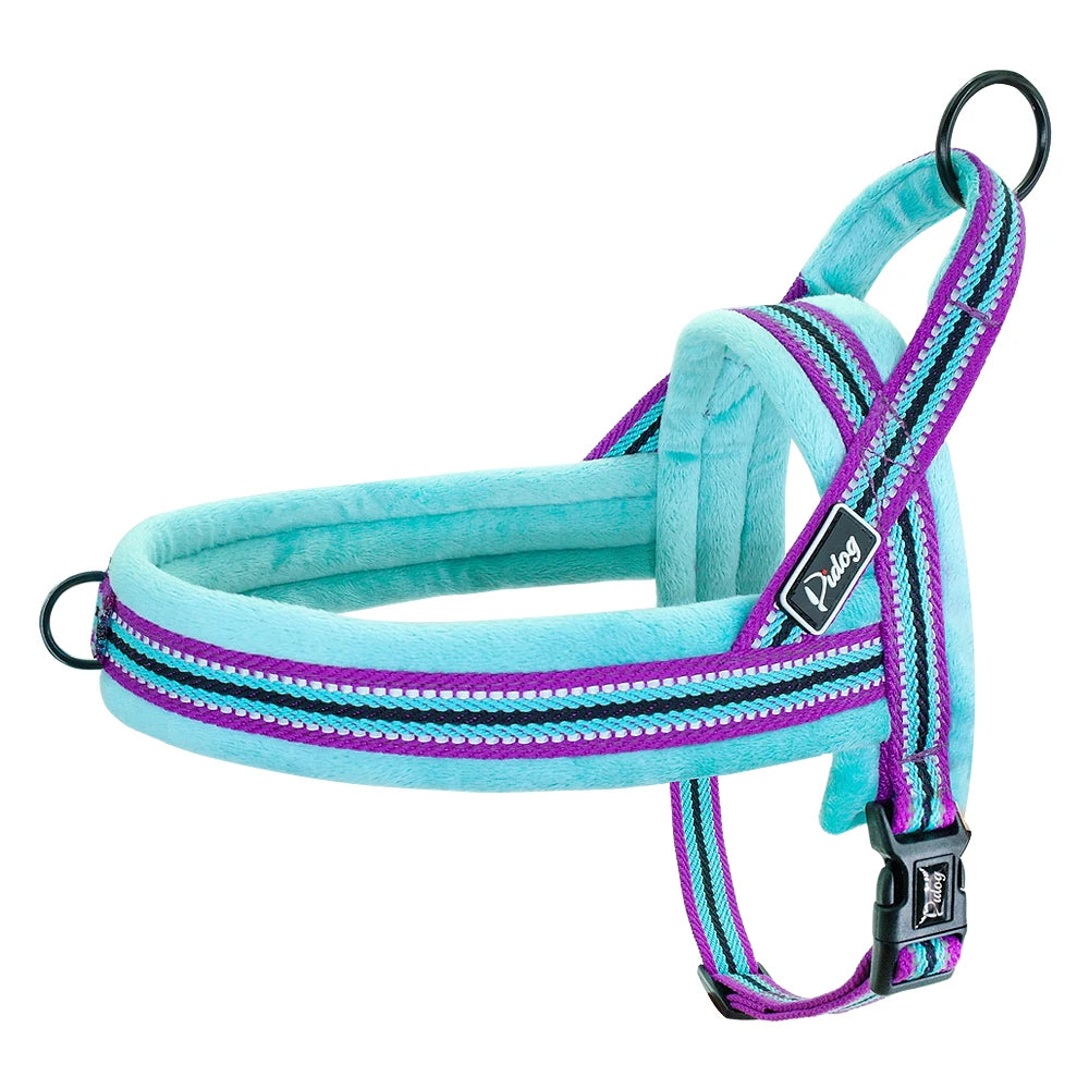 Padded Dog Harness Vest – Reflective Winter Warm | PuppyPaw™