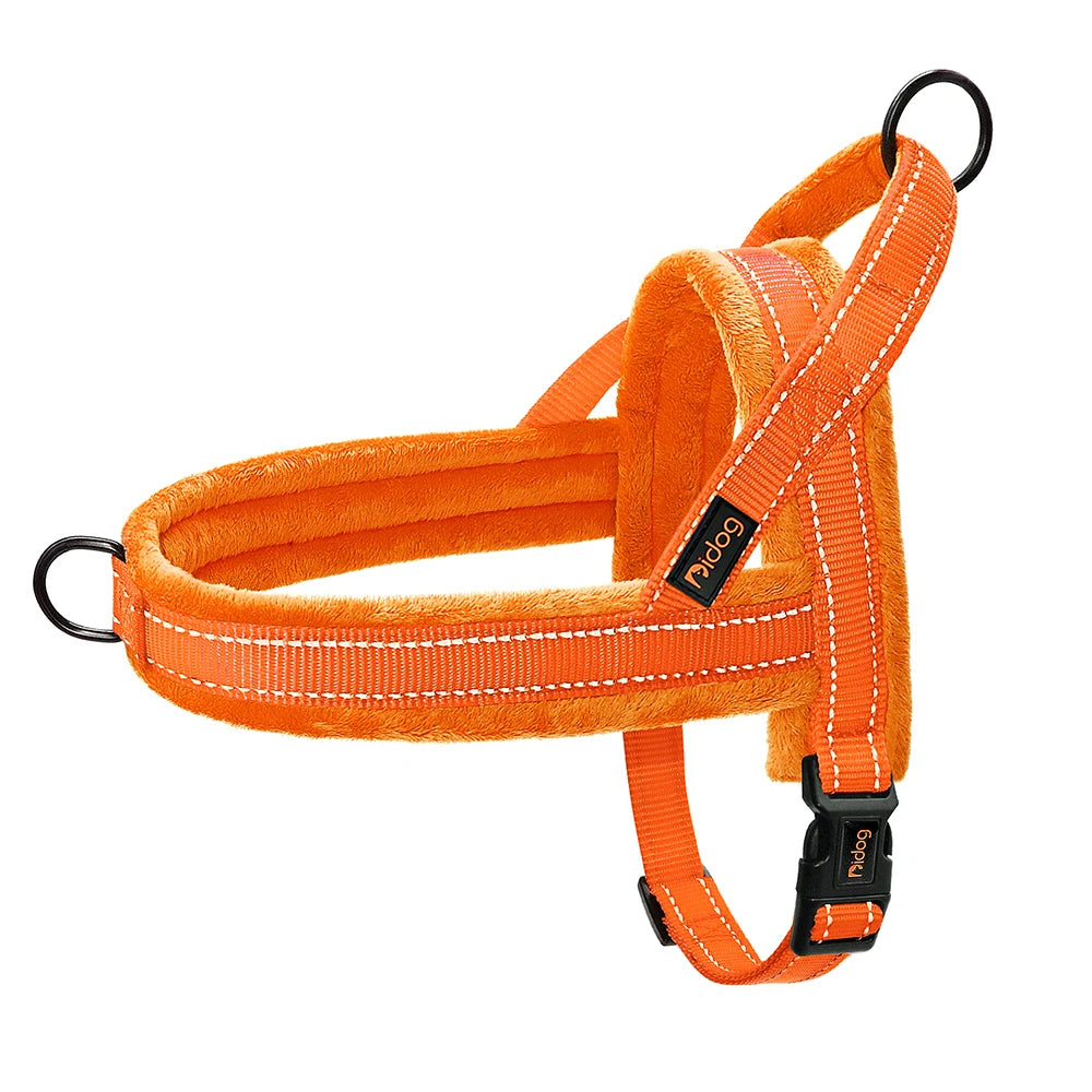 Padded Dog Harness Vest – Reflective Winter Warm | PuppyPaw™