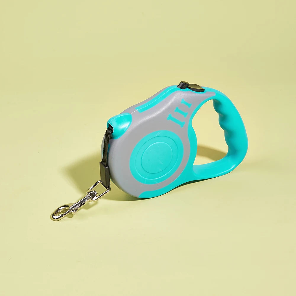 Retractable Nylon Dog & Cat Leash – 3M & 5M | PuppyPaw™