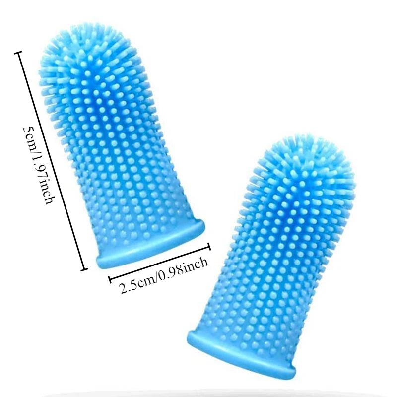 Silicone Finger Toothbrush – 360° Pet Dental Care | PuppyPaw™