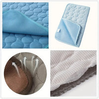 Cooling Ice Silk Pet Mat – Summer Sleeping Pad | PuppyPaw™