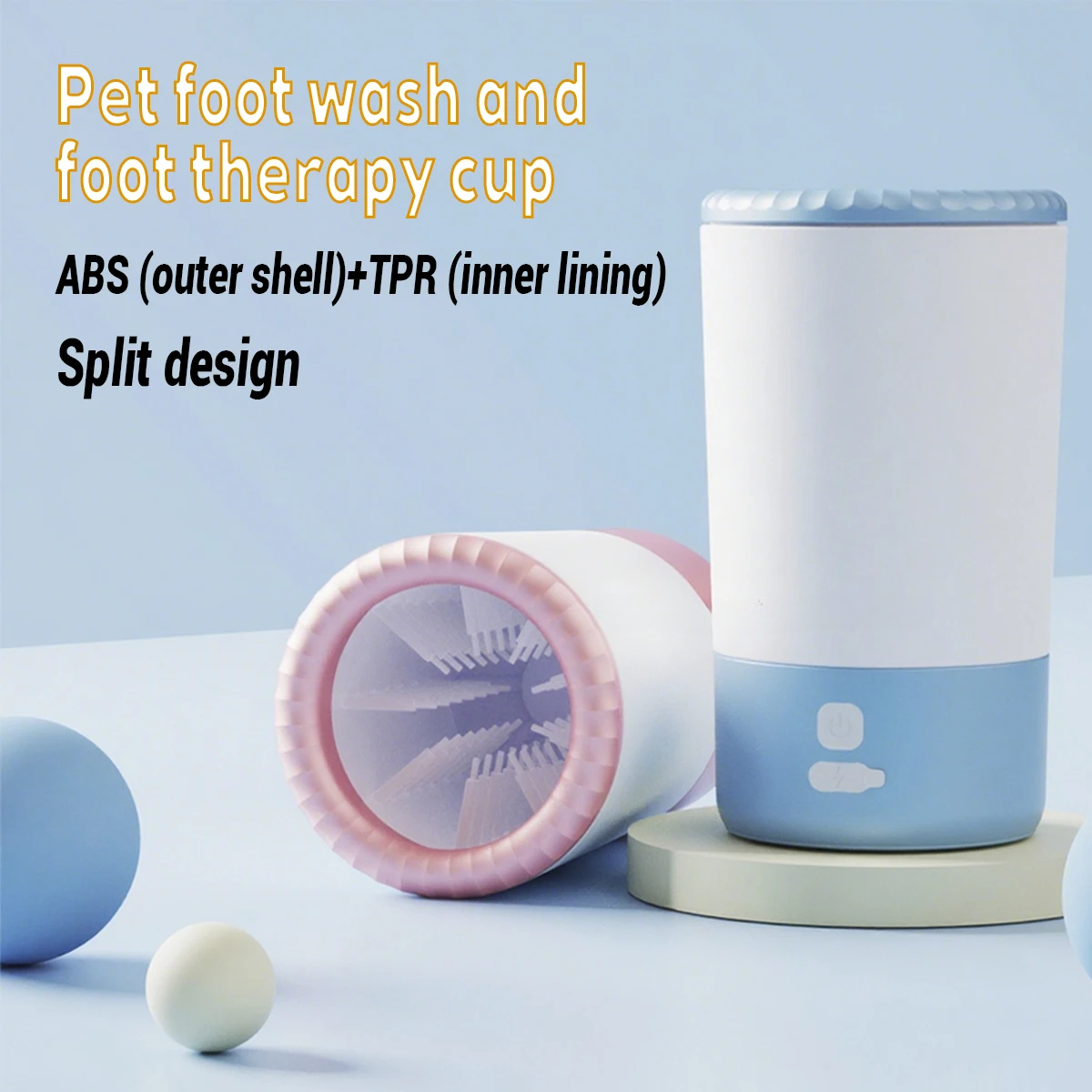 Electric Dog Paw Cleaner Cup – Portable Paw Washer | PuppyPaw™