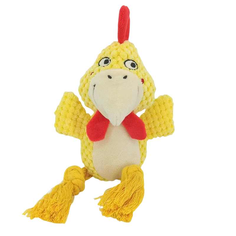 Small Dog Squeaky Plush Toy – Bite Resistant | PuppyPaw™