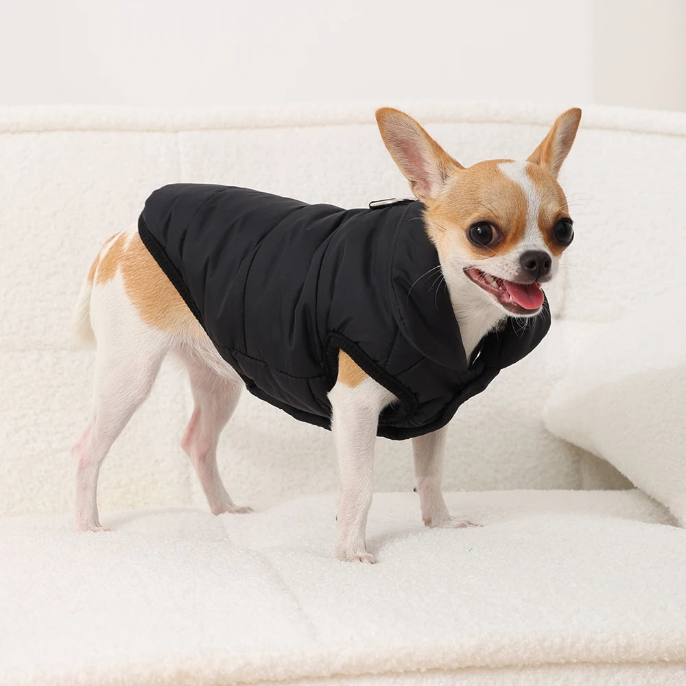 Waterproof Fleece Dog Jumpsuit – Hooded & Lined | PuppyPaw™