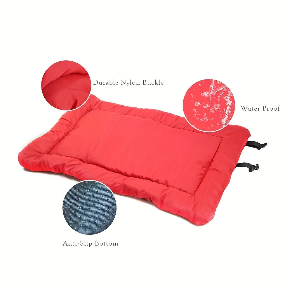 Waterproof Anti-Slip Dog Bed – Outdoor Cushion | PuppyPaw™