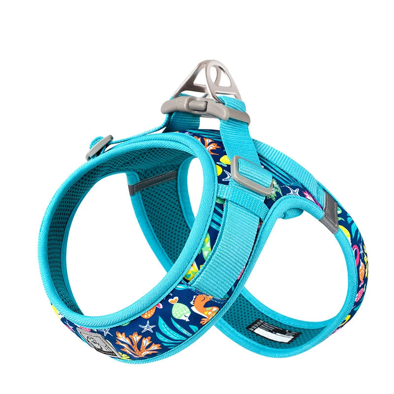 Step-In Dog Harness – Cooling Air-Mesh | PuppyPaw™
