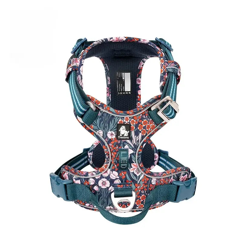 No-Pull Reflective Dog Harness – Back Handle | PuppyPaw™