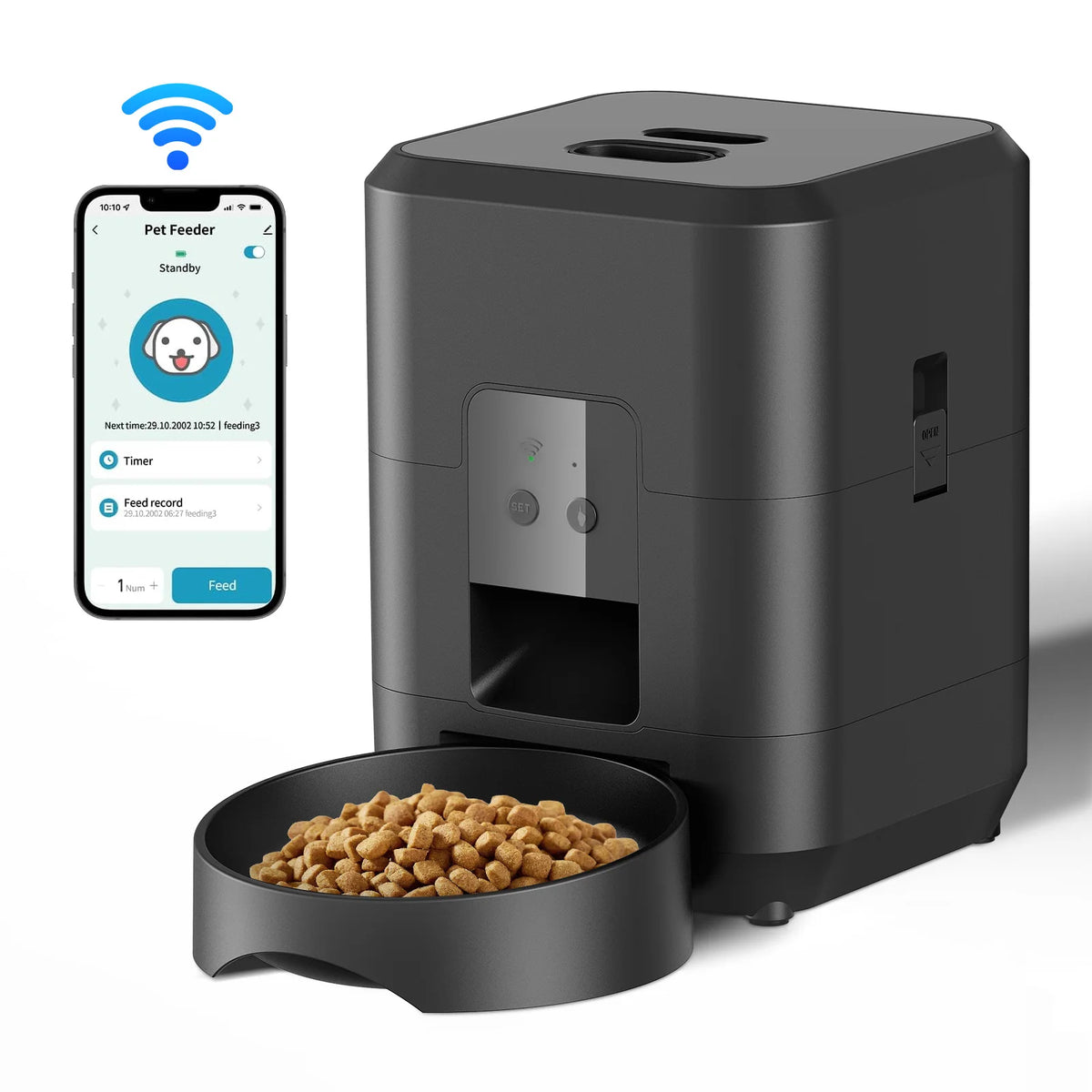 Smart Automatic Timed Pet Feeder | PuppyPaw™