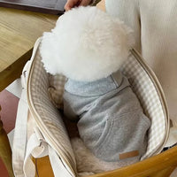 Soft Fleece Dog Hoodie – Zip-Up Pullover | PuppyPaw™