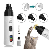 Electric Pet Nail Grinder – Diamond Bit Replaceable | PuppyPaw™