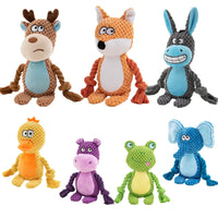 Small Dog Squeaky Plush Toy – Bite Resistant | PuppyPaw™
