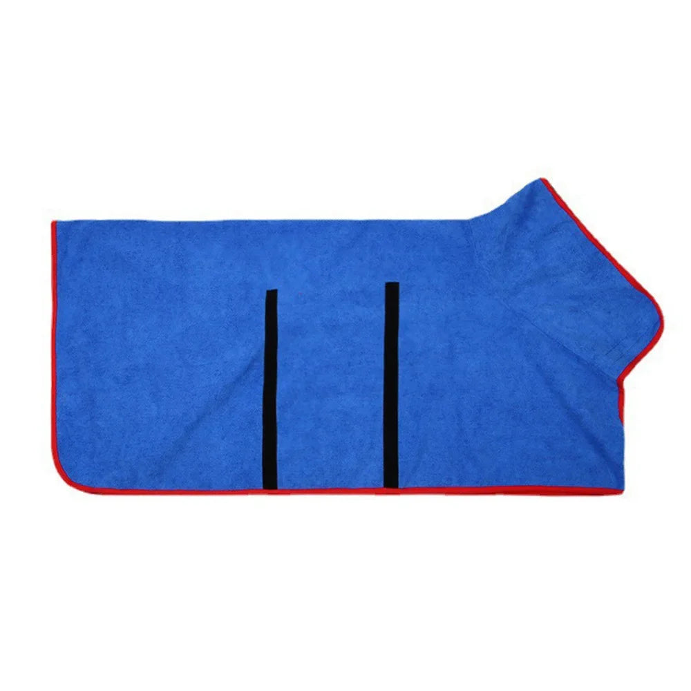 Pet Quick-Dry Bathrobe – Full Body Wrap | PuppyPaw™