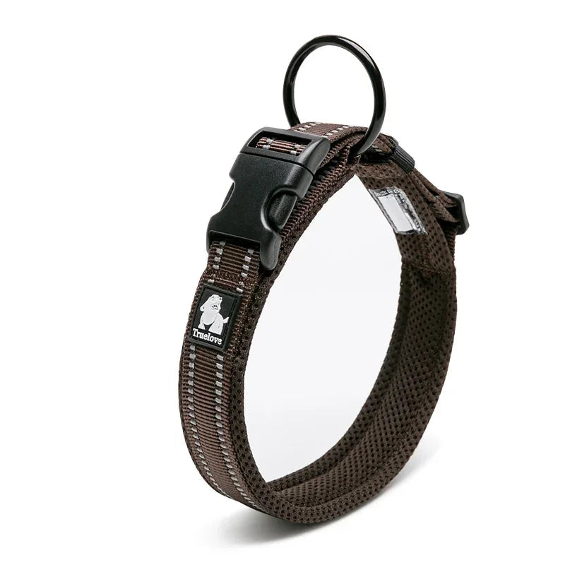 Reflective Dog Collar – Soft Mesh Padded | PuppyPaw™