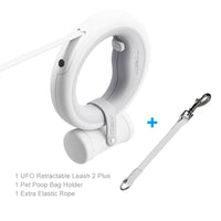 Retractable LED Dog Leash – Rechargeable USB-C | PuppyPaw™