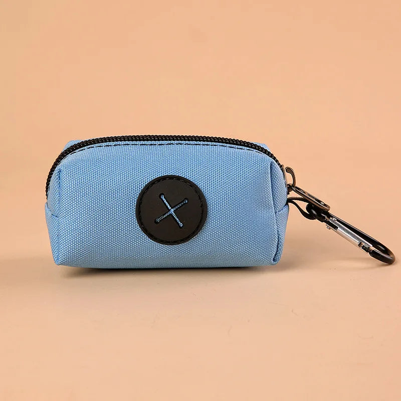 Canvas Dog Poop Bag Dispenser – Carabiner Clip | PuppyPaw™